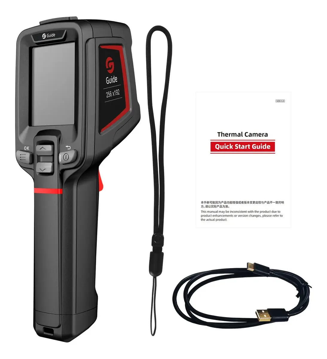 Câmera termográfica profissional de alta precisão Guide Pc210