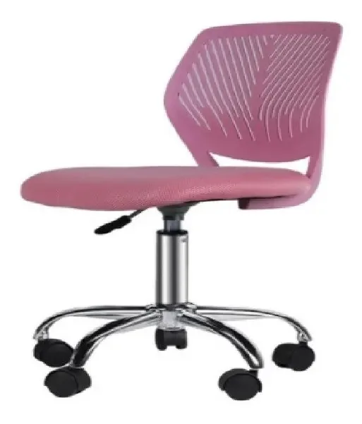 Cadeira De Escritório Teen Rosa