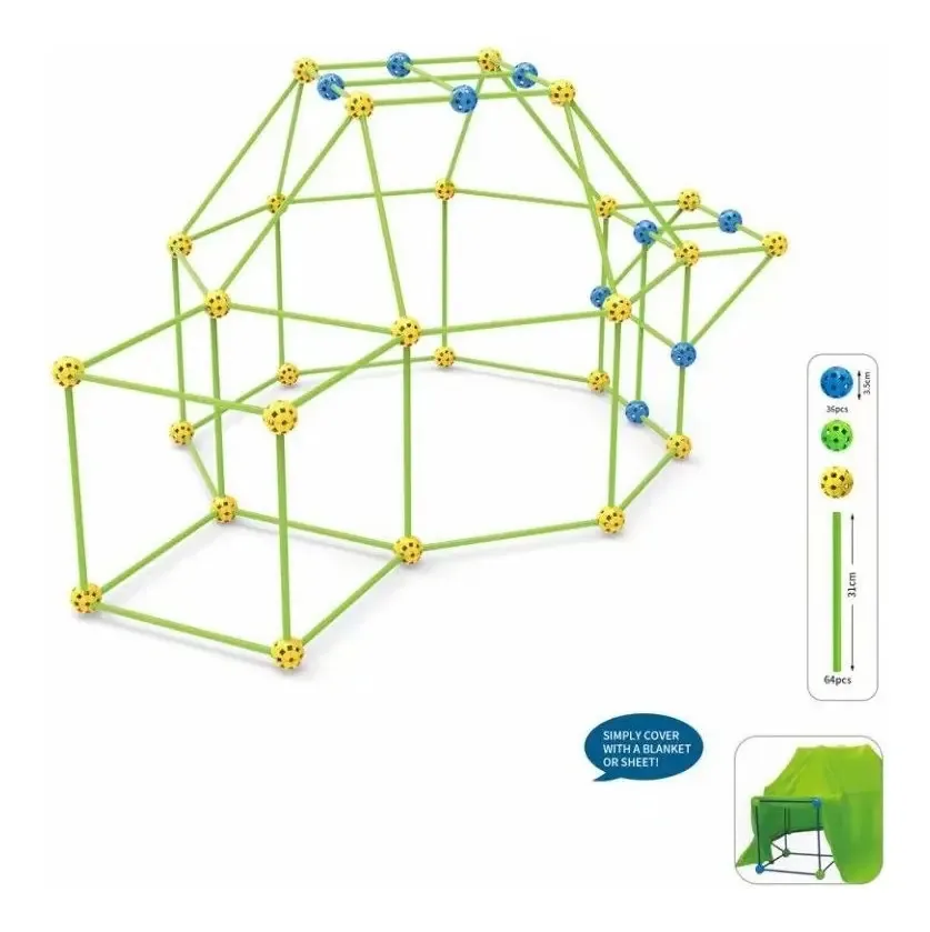 Barraca infantil em forma de castelo BBCITY YGZP