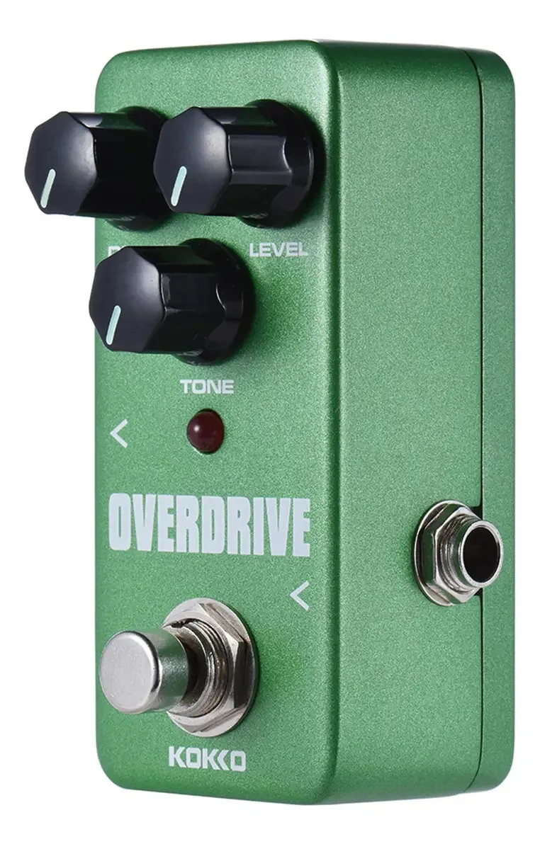 Pedal de Efeito Overdrive Análogo Kokko FOD3 Multicolor para Guitarra