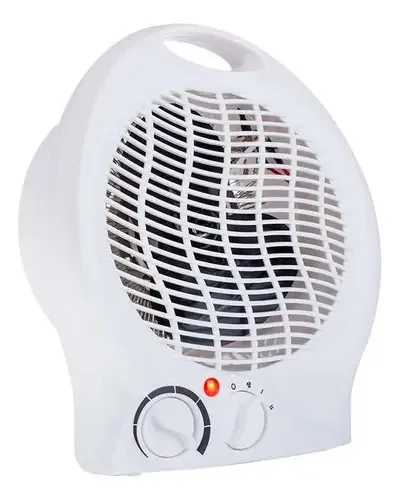 Aquecedor Ar Portátil Elétrico De Ambiente Branco