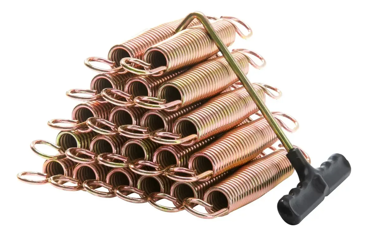 Molas de trampolim de aço inoxidável de 14 cm