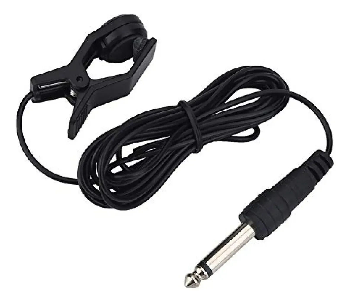 Microfone para captação de instrumentos musicais com clipe, microfone