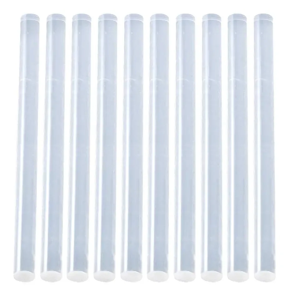 10 Peças Barras de Silicone Quente Cola Termofusível Para Pistola de Cola Elétrica 7mm X 100mm
