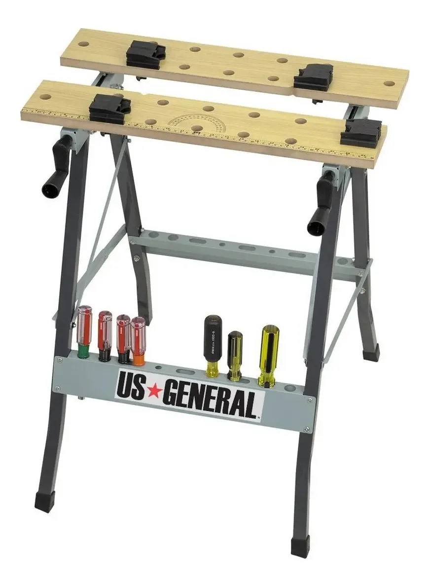 Mesa de trabalho dobrável multiuso 117kg Us General