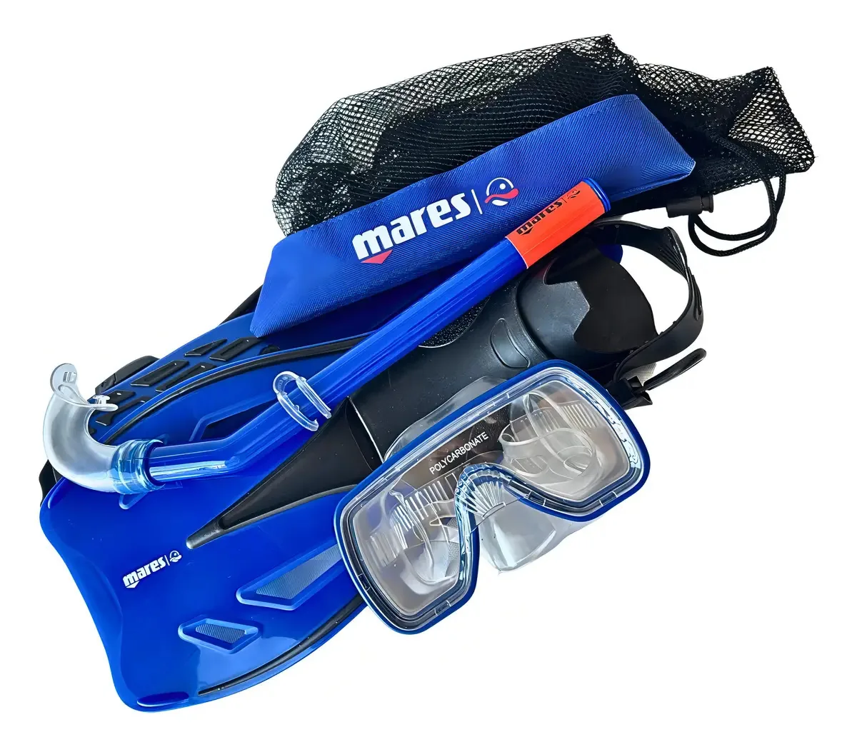 Máscara Snorkel Nadadeira Infantil Mergulho Praia Piscina