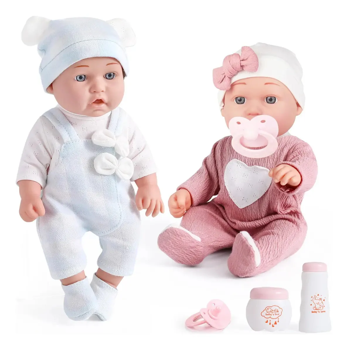 12 bonecos reais realistas Reborn Twin para menino