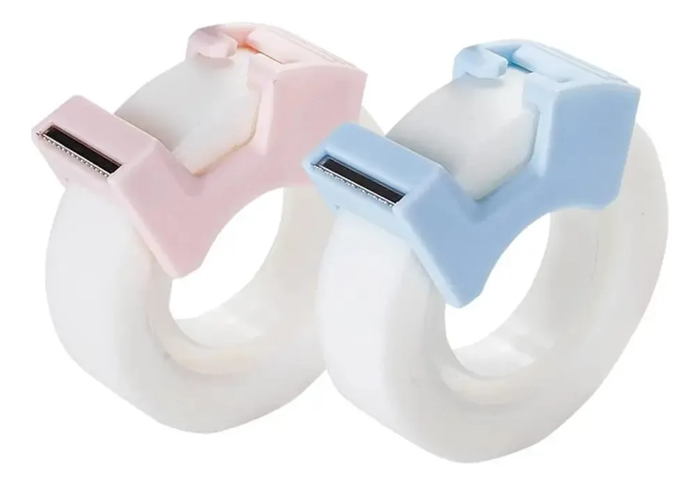 Conjunto de 2 fitas multifuncionais com dispensador recarregável