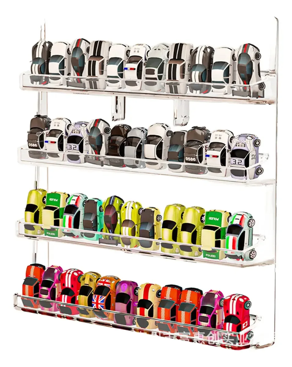 Expositor de brinquedos, prateleiras de colecionador para Hot Wheels