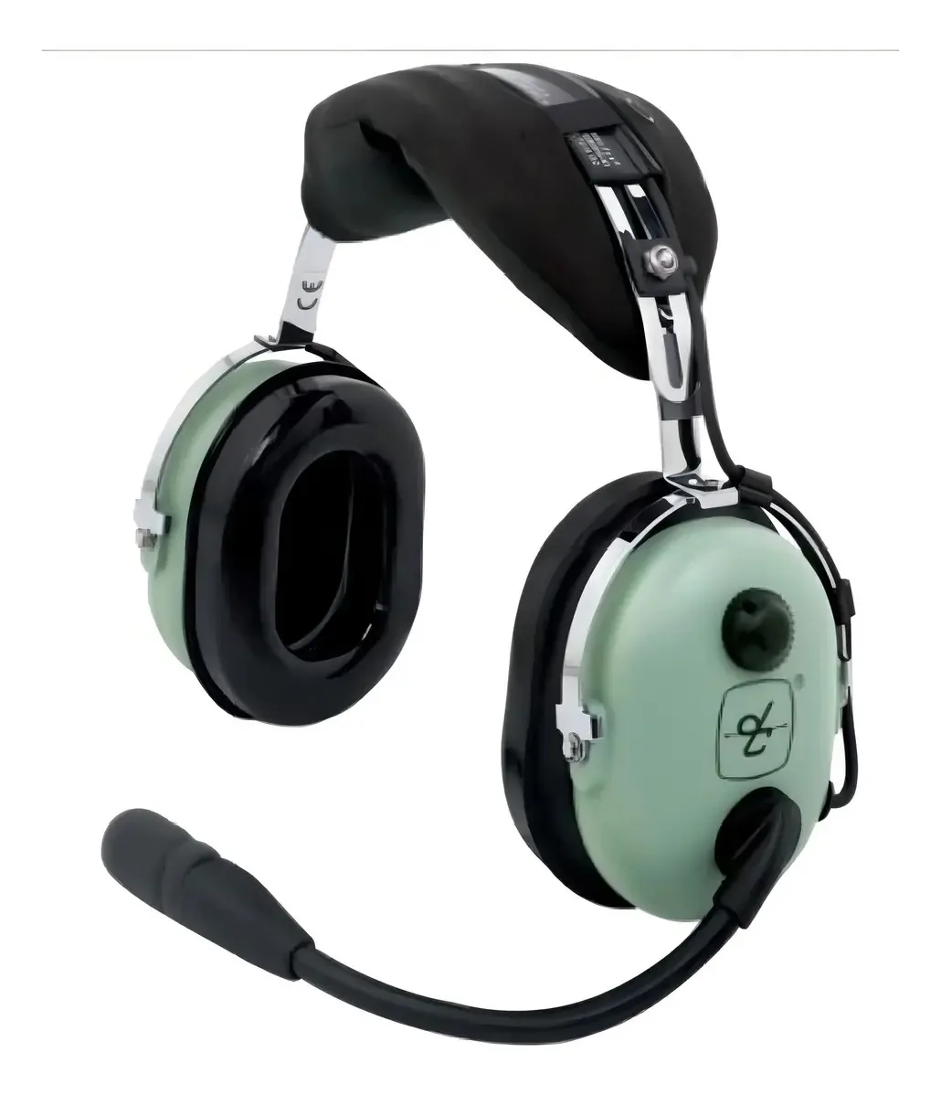 Fone de Ouvido Over-Ear David Clark H10-13 S Aviação Estéreo Verde