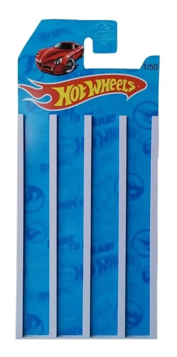 Display Hot Wheels com estojo ou embalagem
