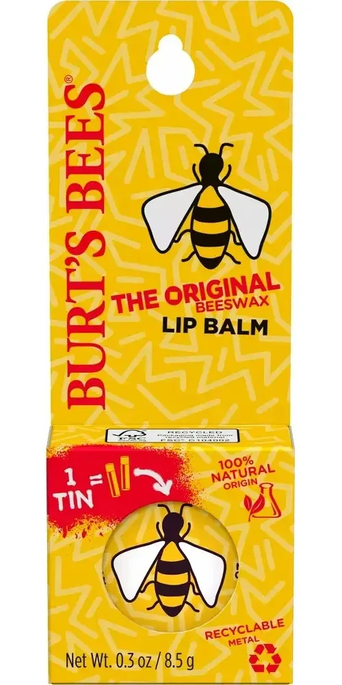 Burts Bees Bálsamo Lata Circular