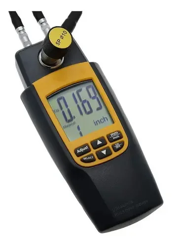 Medidor de espessura ultrassônico digital Amtast Ama006 Medidor de espessura