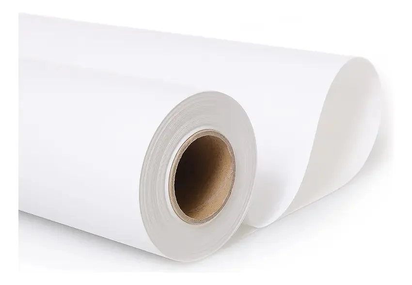 Rolo de papel de arte Kronaline, textura macia, 320 g de algodão Art701, cor branca