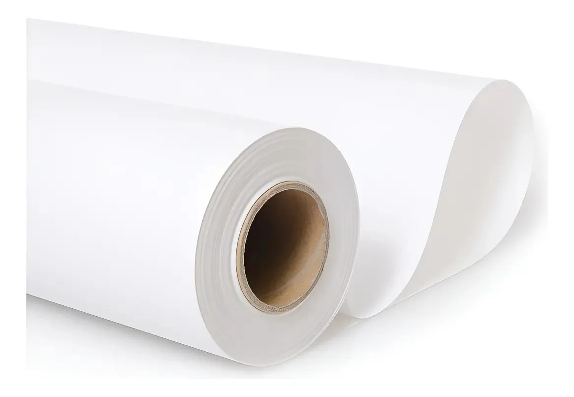 Papel de Arte Kronaline Rolo Textura Forte 240g Algodão Art301 Branco