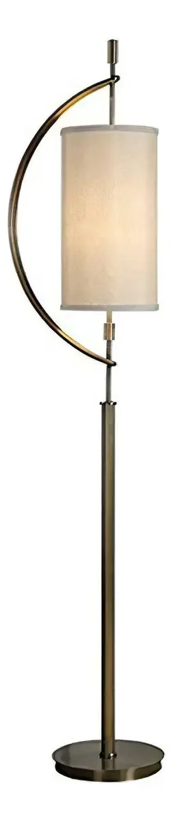 Luminária de chão de latão antiga Uttermost Balaour