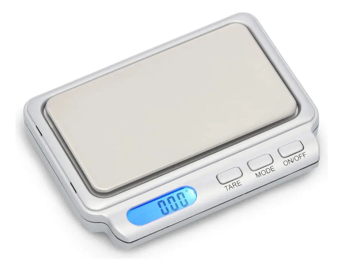 Balanças de pesagem americanas da série S Card - Mini Ball Scale. Cor Prata