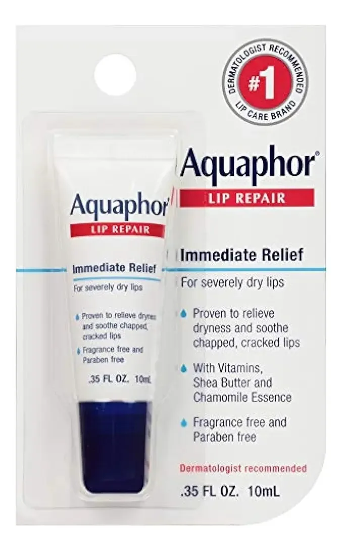 Pomada Aquaphor para reparación de labios unidad
