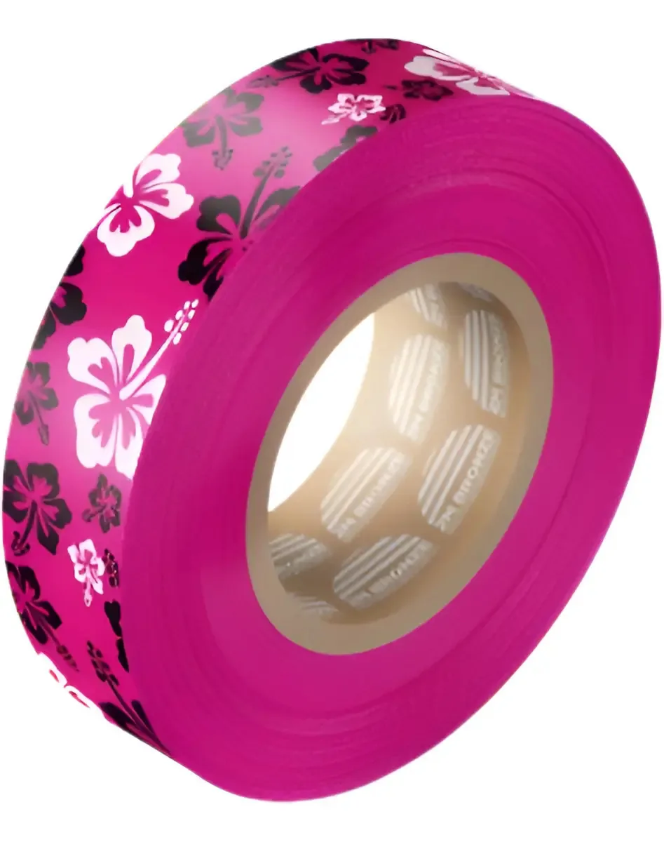 5 Fitas Inteiras Para Bronzeamento Estampa Floral Pink