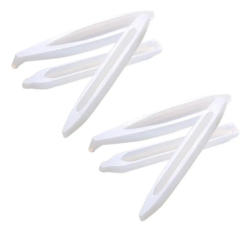 6 Canetas de Silicone Corpo de Resina