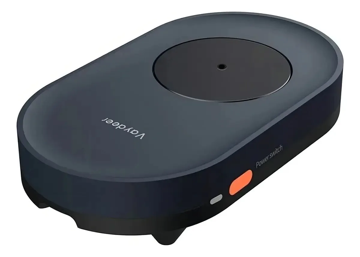 Mouse Vaydeer Indetectável BlueEye Sem Fio Com Adaptador e Luzes, Azul