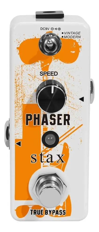Pedal de guitarra analógica Stax Phaser Phaser, pedais
