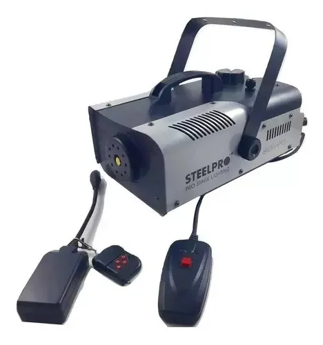 Máquina de fumaça Steelpro de 900 watts com controle com fio
