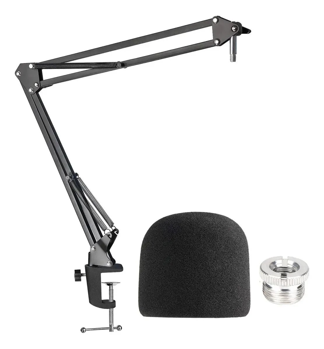 Suporte de braço com microfone e pára-brisas para Blue Yeti D