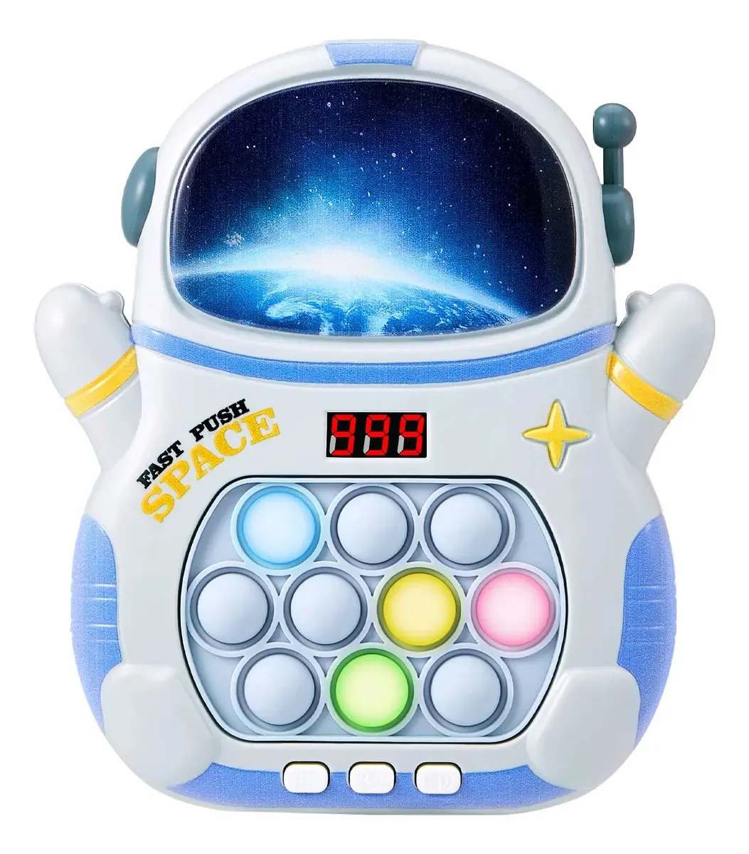 Pop It Electronic Fidget Toys Push Pop Game Bubble Blue Toys