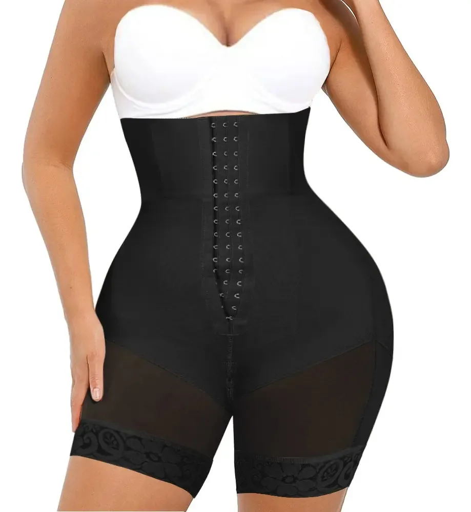 Cintas redutoras pós-parto para mulheres. Cintura colombiana, cor preta, tamanho M