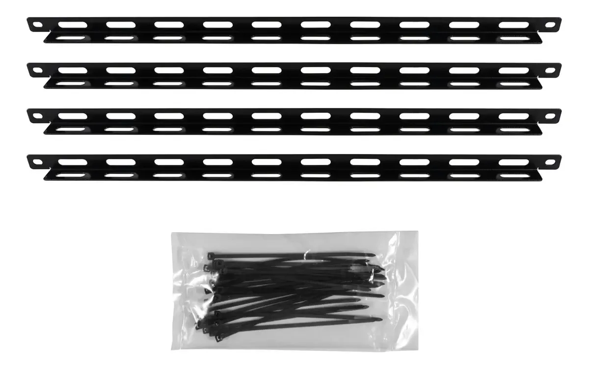 Echogear Barra De Sujeción Para Gestión De Cables De Rack, I