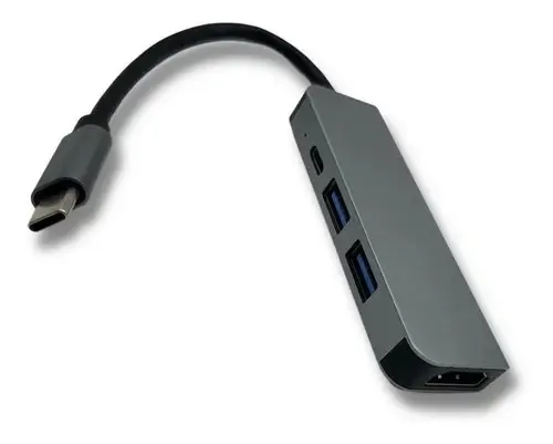 Adaptador USB-c para HDMI Rj44 Usb 3.0 Dock Charge Amitosai N1