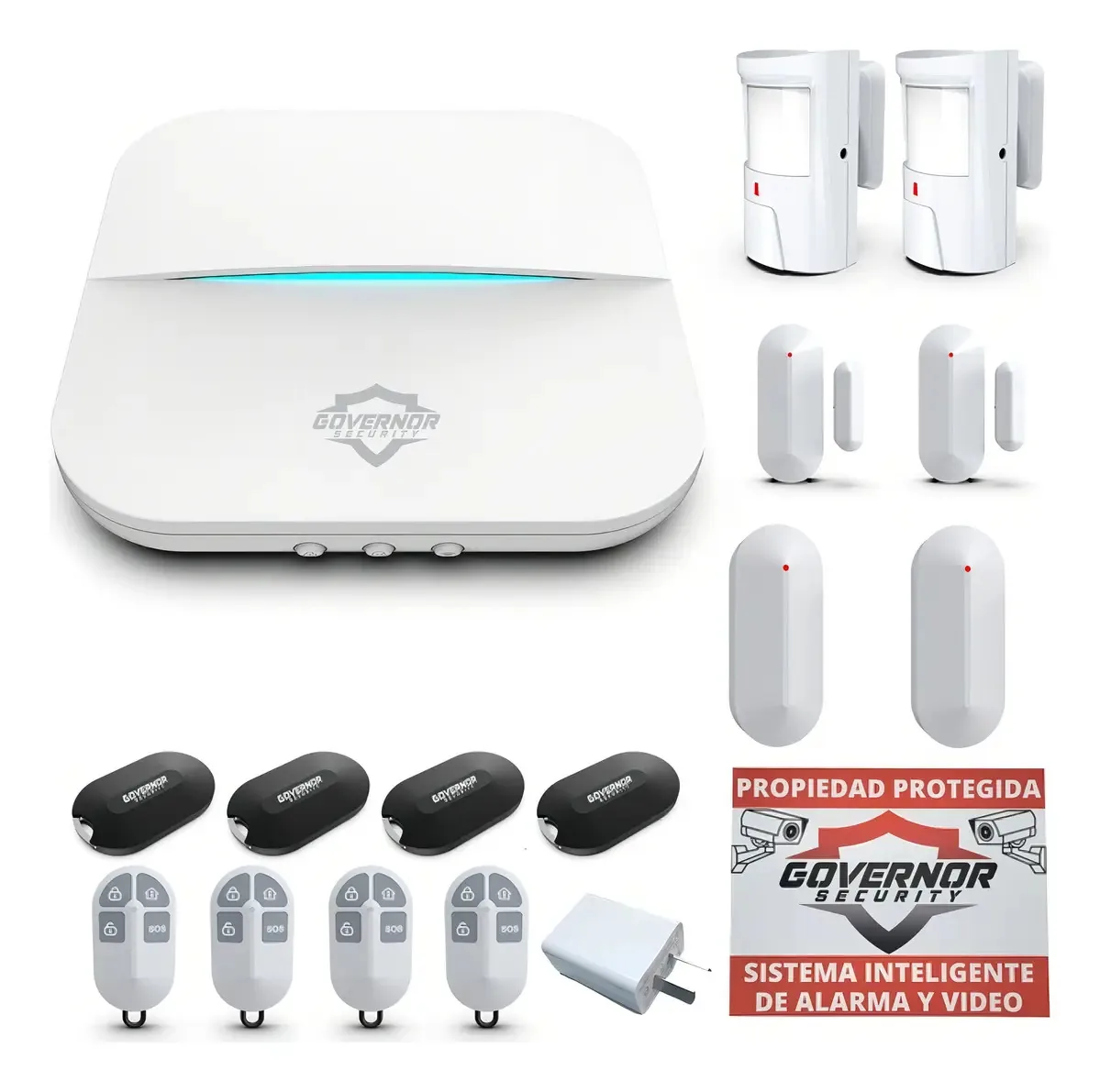 Kit Governor Wireless GV-SAFE300 4