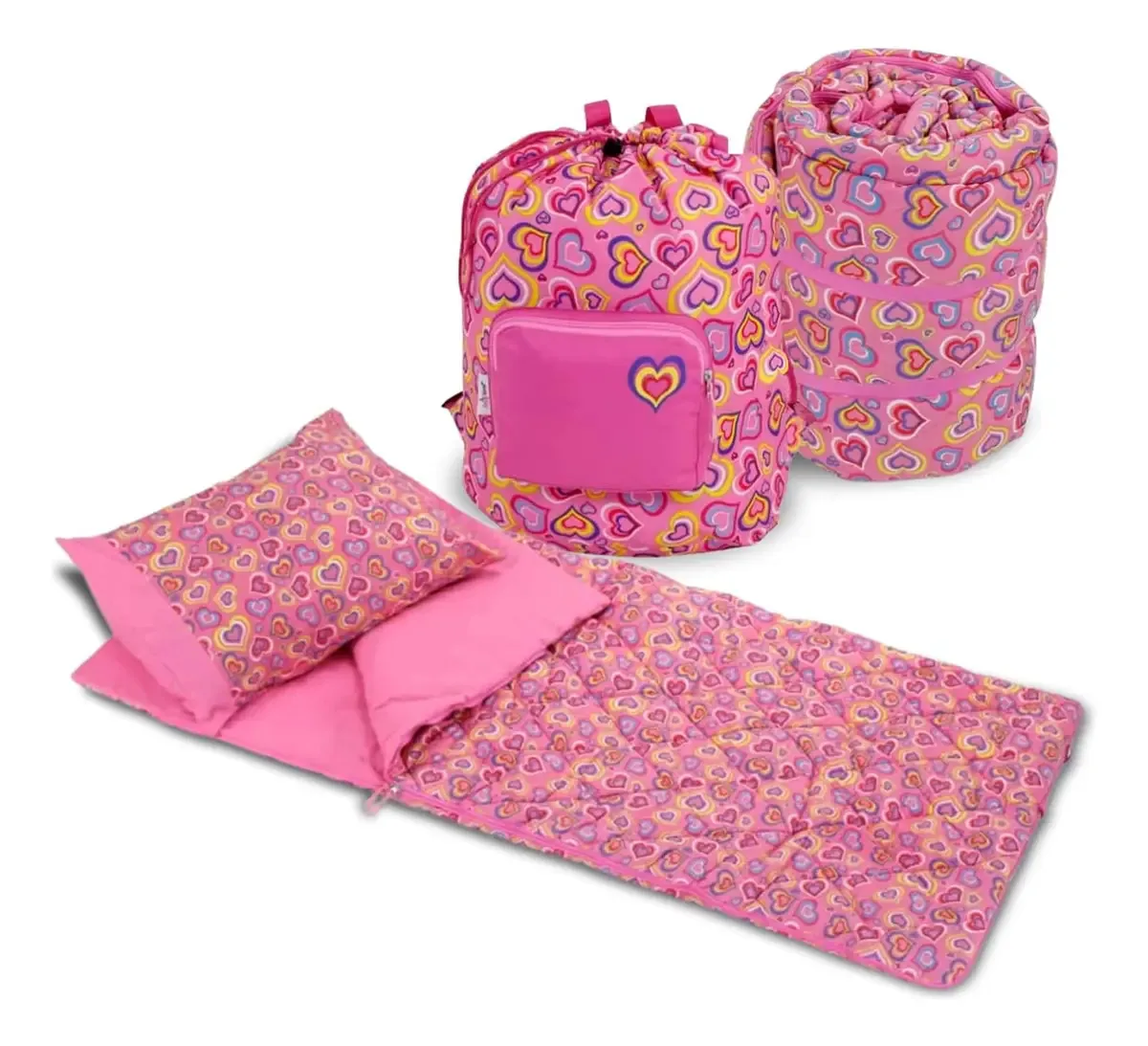 Conjunto de sacos de dormir infantis Emily Rose de 3 peças para