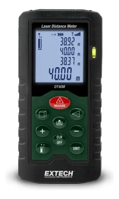 Medidor de distância a laser Extech DT40m