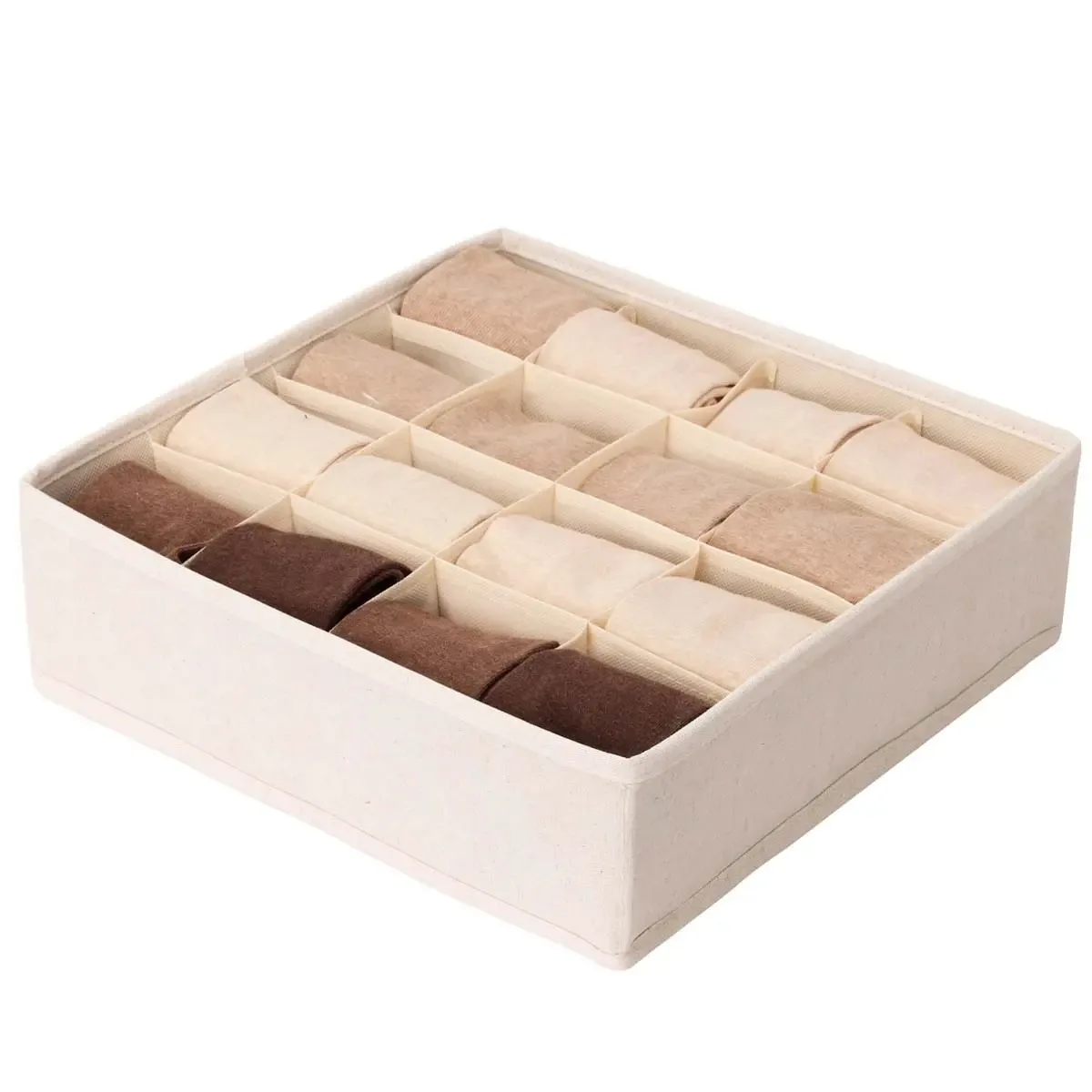 Organizador de acessórios de roupa íntima dobrável Carry All All, de 16 divisões