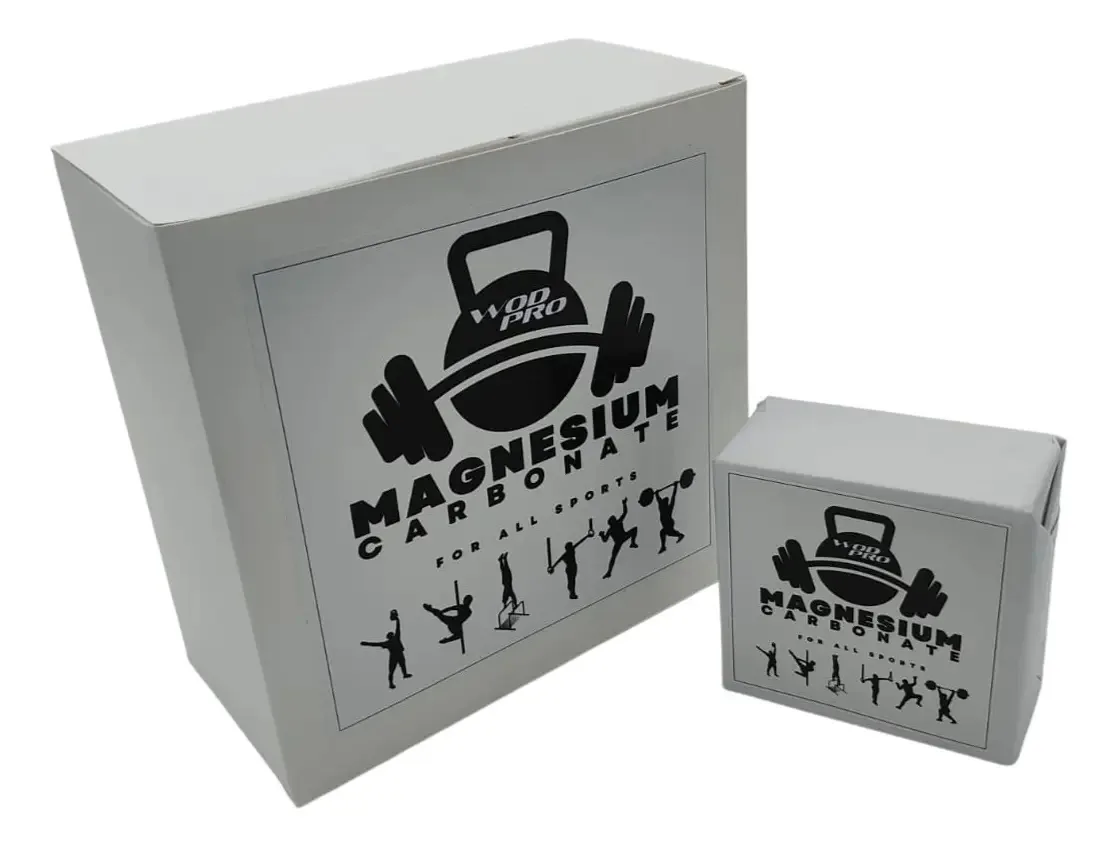 Caixa 8 Cubos Magnésia Carbonato de Magnésio Ginástica