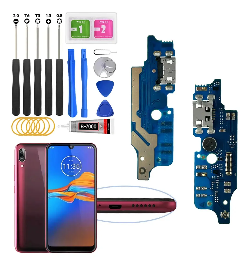 Centro de carregamento para Moto E6 Plus Xt2025 com carregamento rápido IC