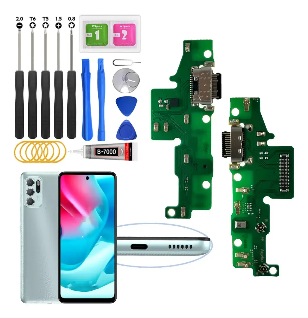 Centro de carregamento para Moto G60s Xt2133 com carregamento rápido IC