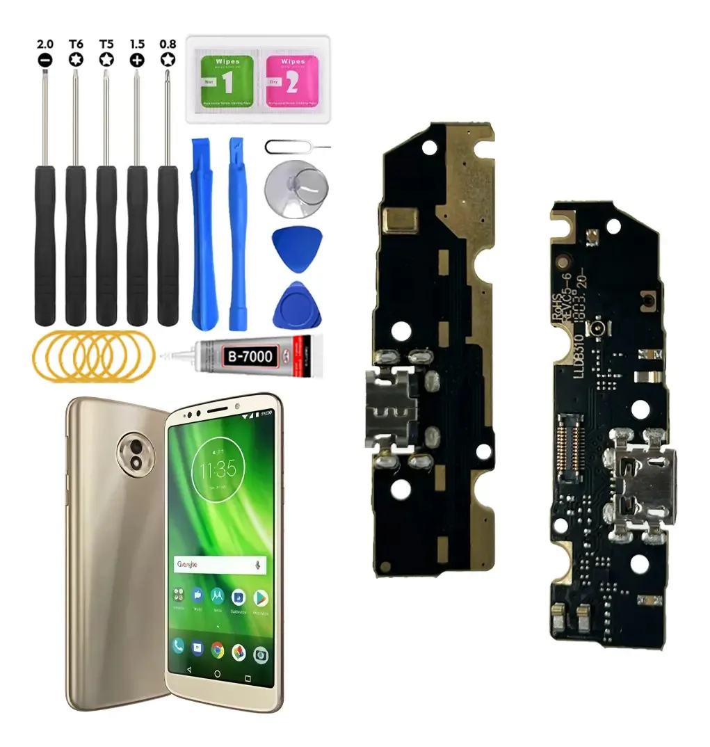 Centro de carregamento para Moto G6 Play Xt1922 com carregamento rápido IC