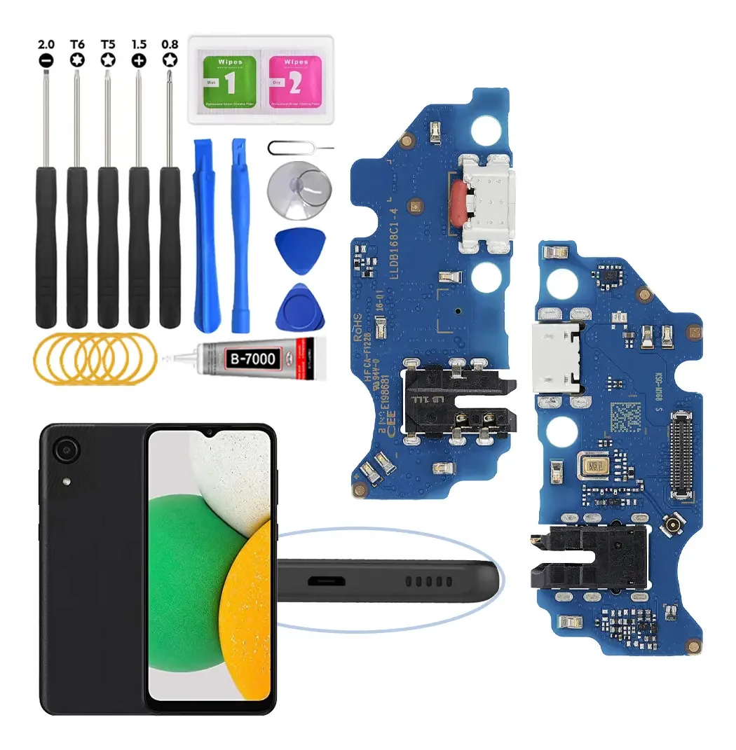 Centro de carregamento para Samsung A03 Core A032f A032m com carregamento rápido IC