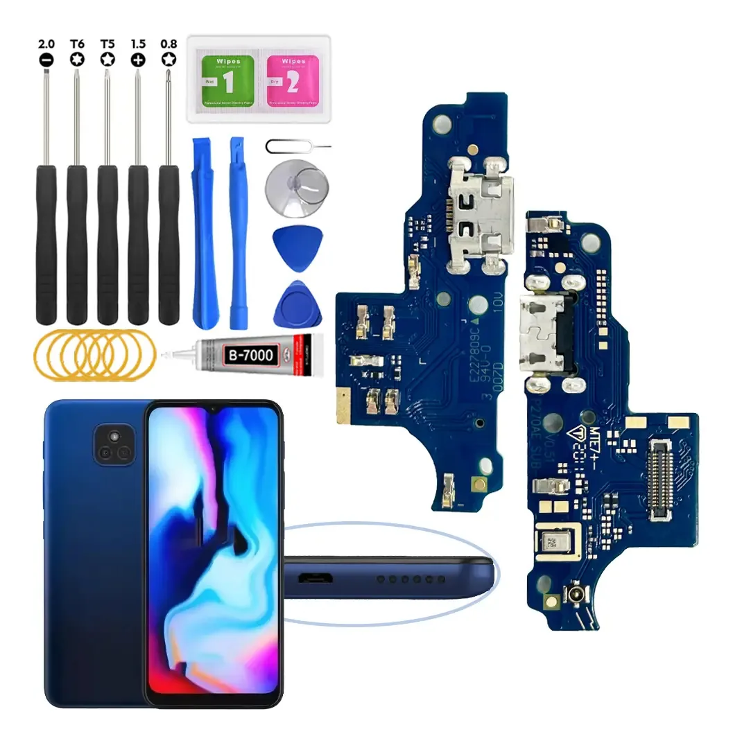 Centro de carregamento para Moto E7 Plus Xt2081 com carregamento rápido IC