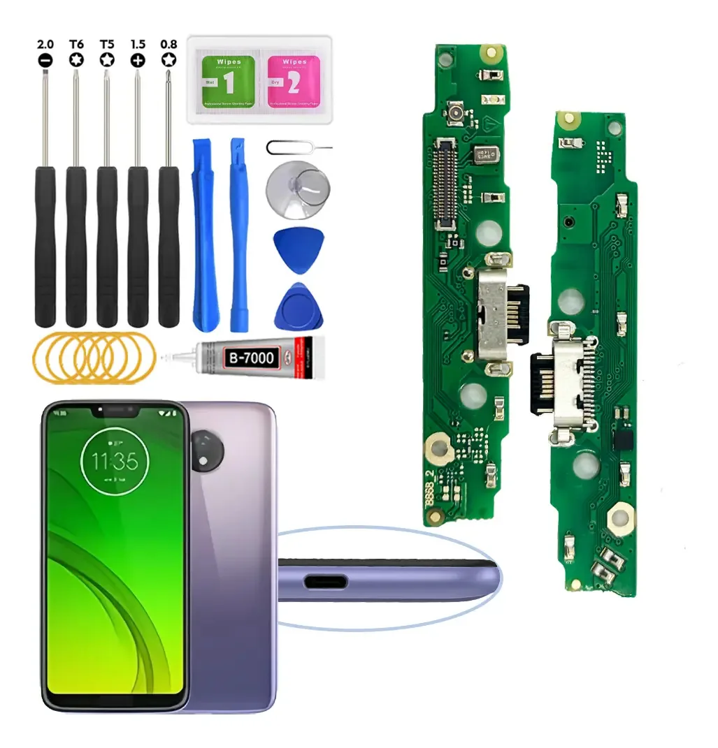 Centro de carregamento para Moto G7 Power Xt1955 com carregamento rápido IC
