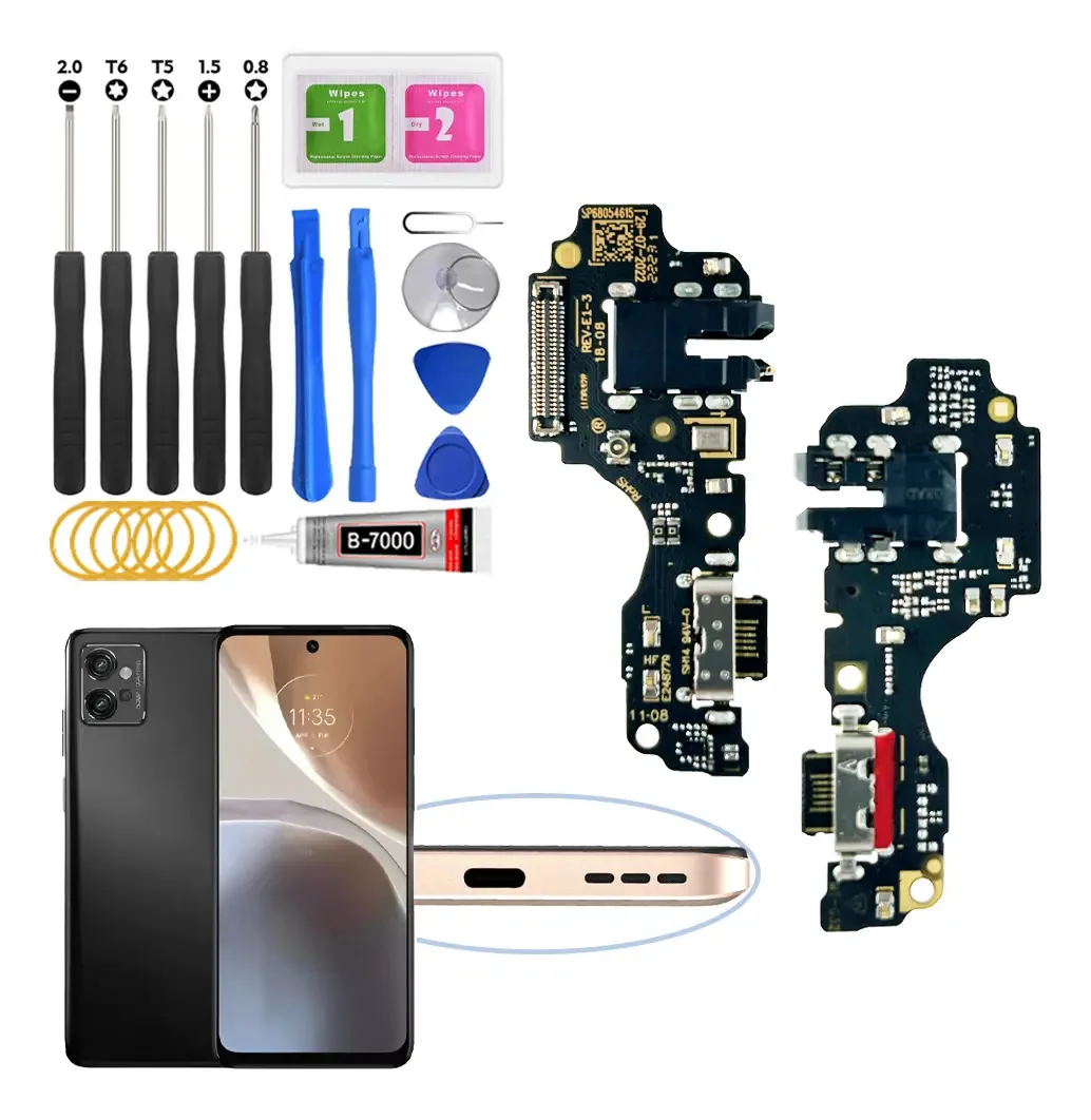 Centro de carregamento para Moto G32 Xt2235 com carregamento rápido IC
