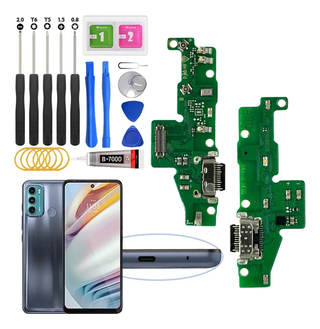 Centro de carregamento para Moto G60 Xt2135 com carregamento rápido IC