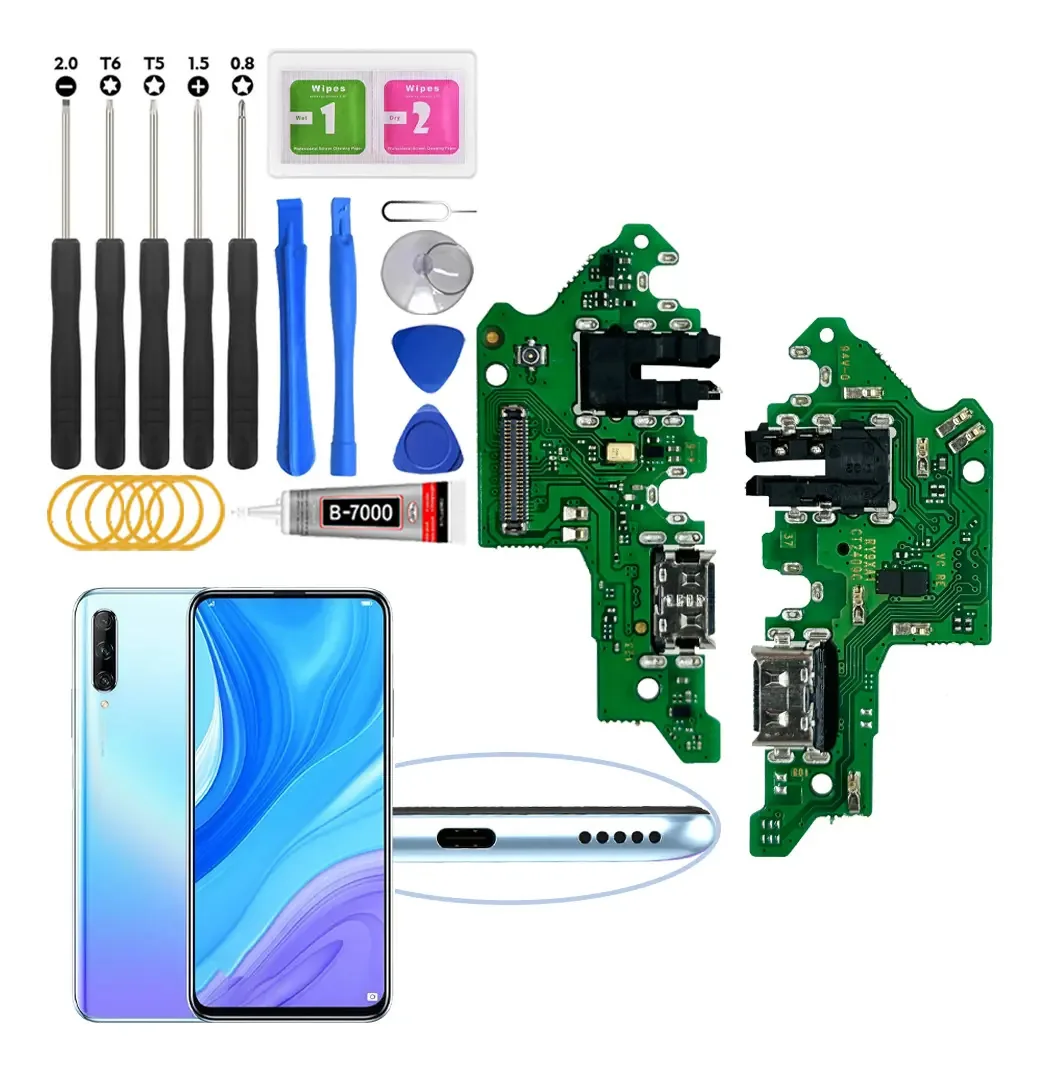 Centro de carregamento para Huawei Y9s Stk-L21 Stk-Lx3 Stk-L22 com carregamento rápido IC