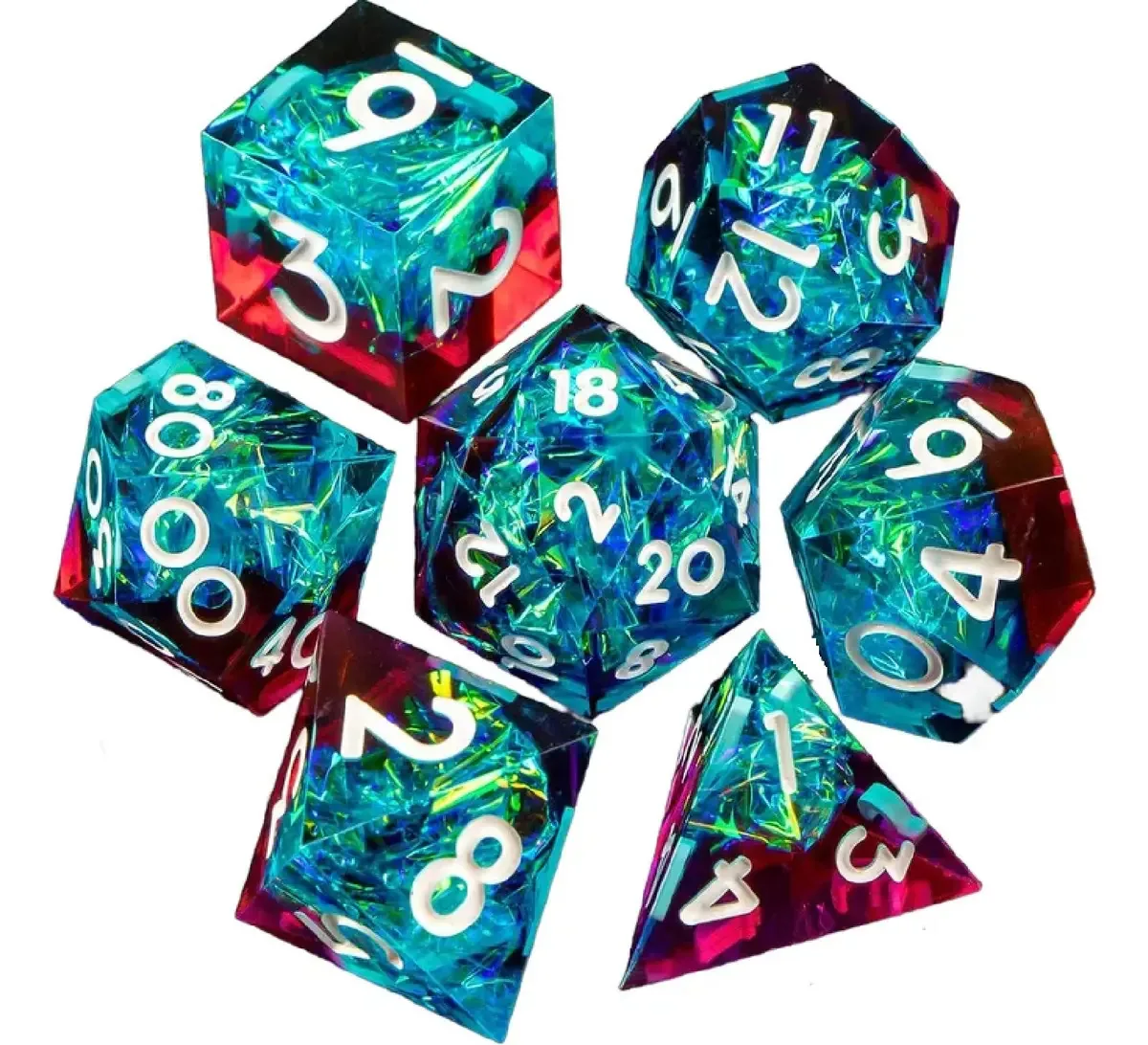 Conjunto De Dados Kerwellski Para Dungeons And Dragons Ao