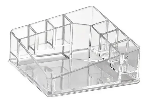 Organizador de maquiagem cosmética acrílica
