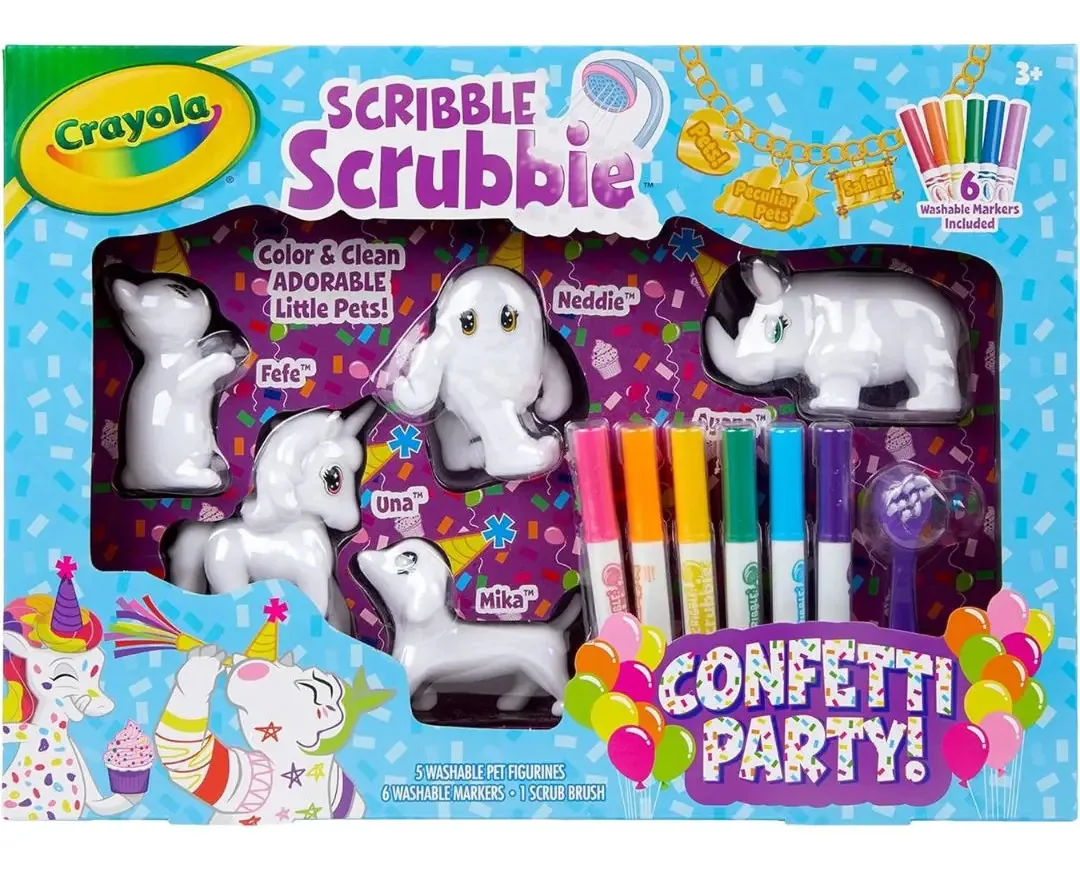 Crayola Animais Estimação Festa De Confete Para Colorir