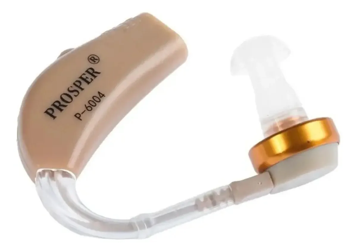 Amplificador Auditivo Recarregável Prosper P-6004 Bege